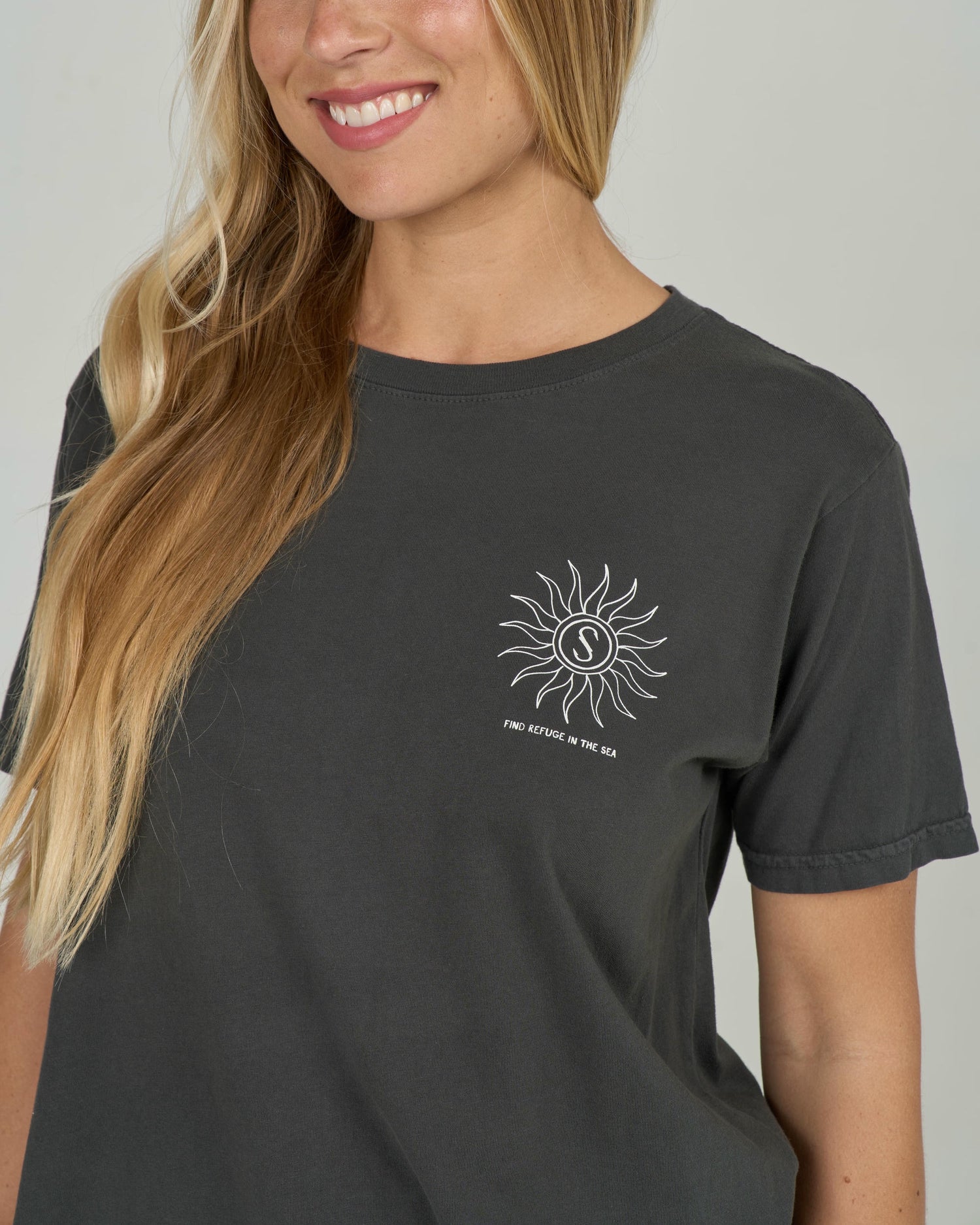 Zodiac B.f. Tee - Charcoal