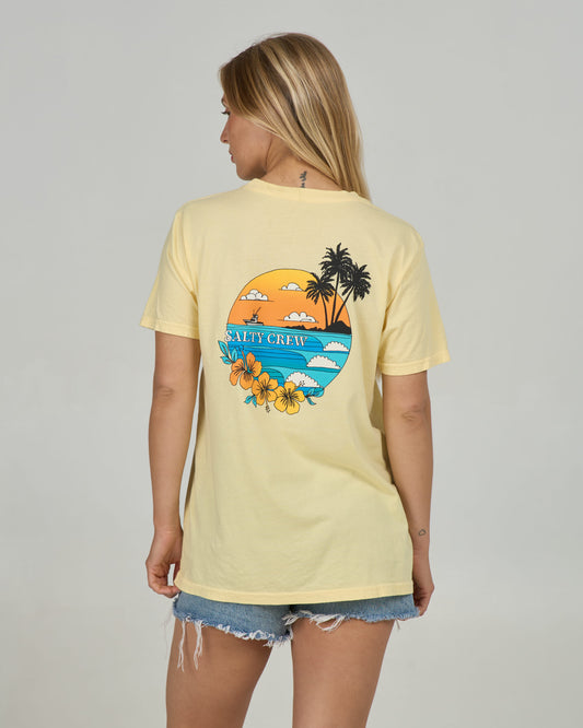 Sunset B.f. Tee - Sunshine