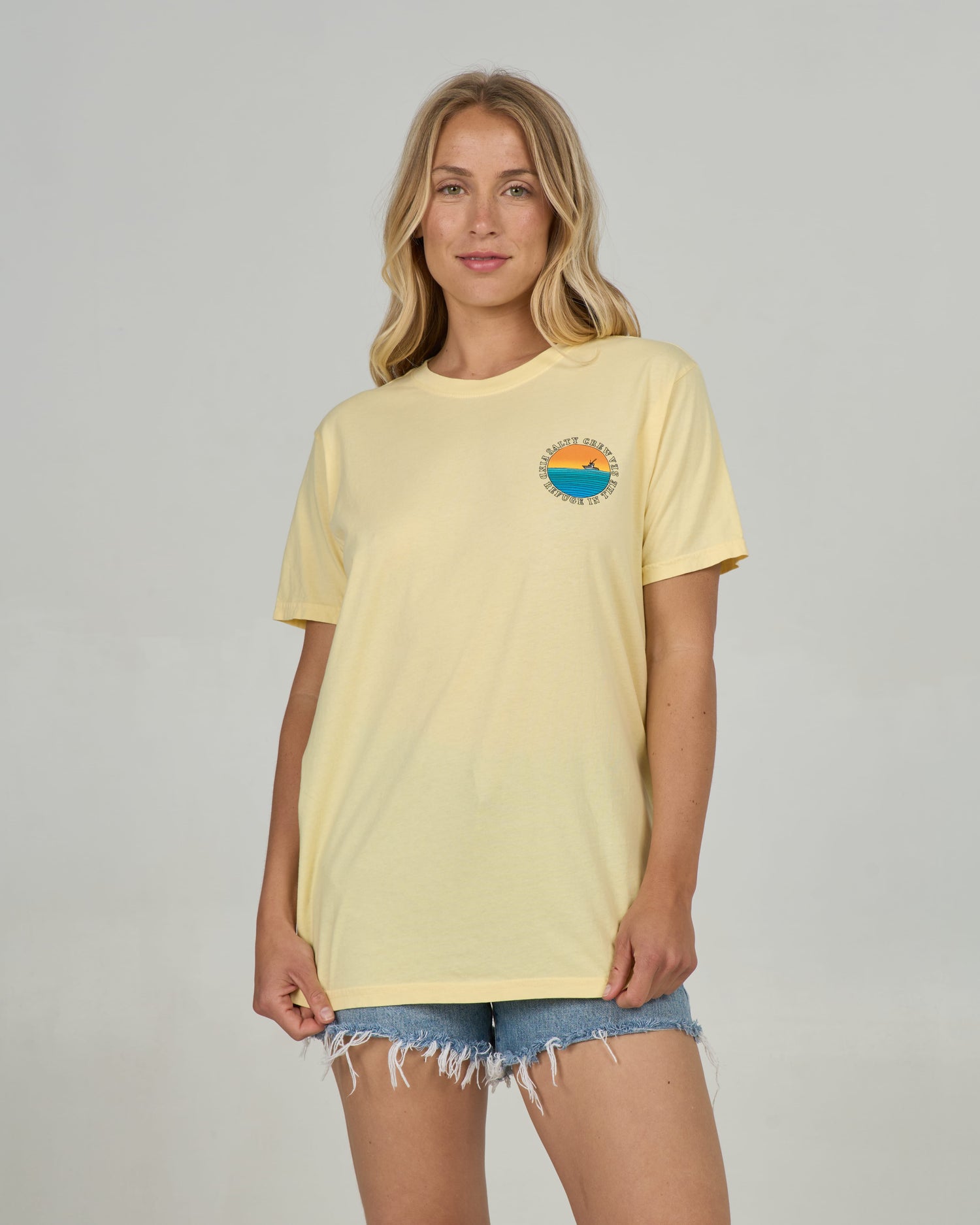 Sunset B.f. Tee - Sunshine