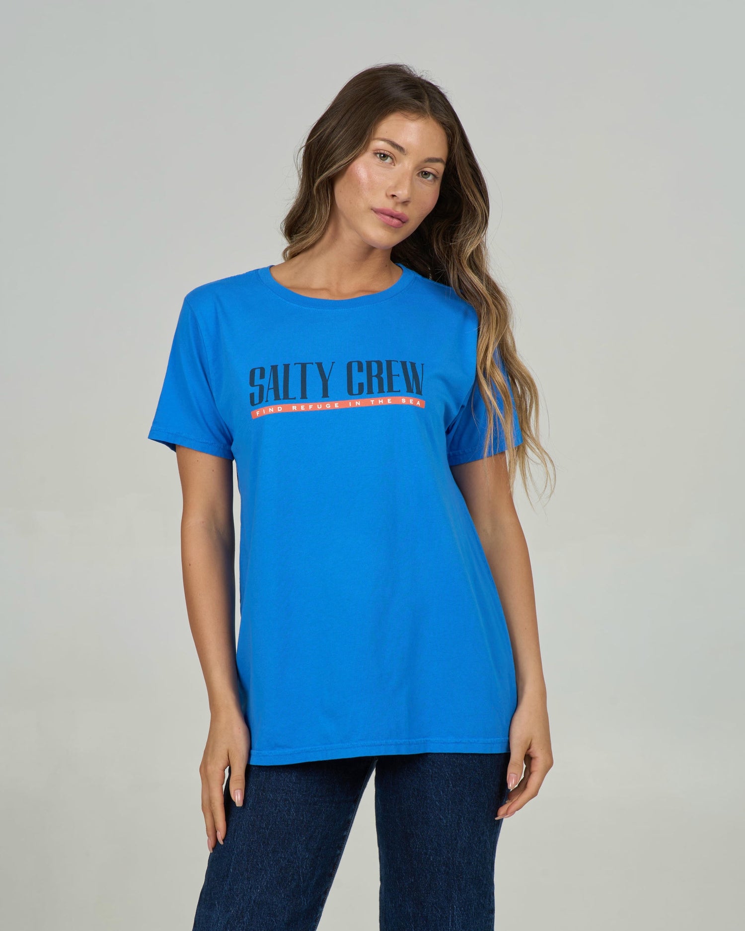 Marlin Paradise B.f. Tee - Bold Blue