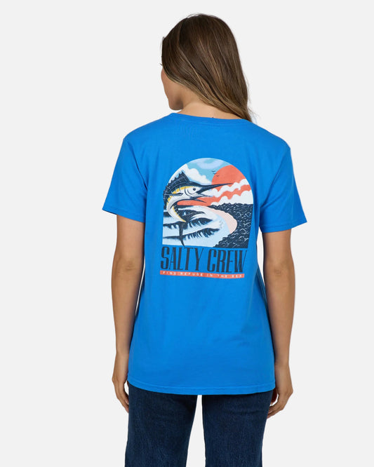 Marlin Paradise B.f. Tee - Bold Blue