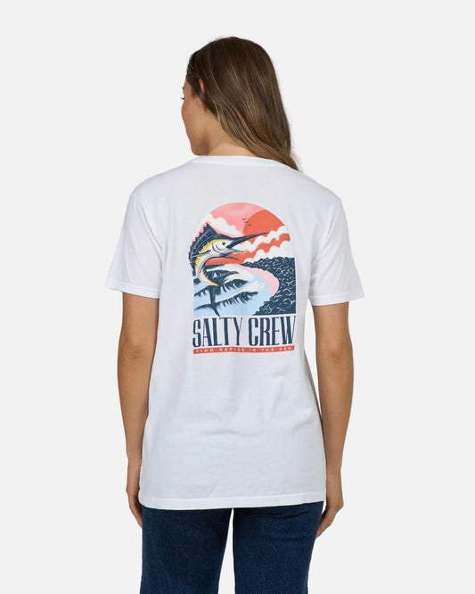Marlin Paradise B.f. Tee - White