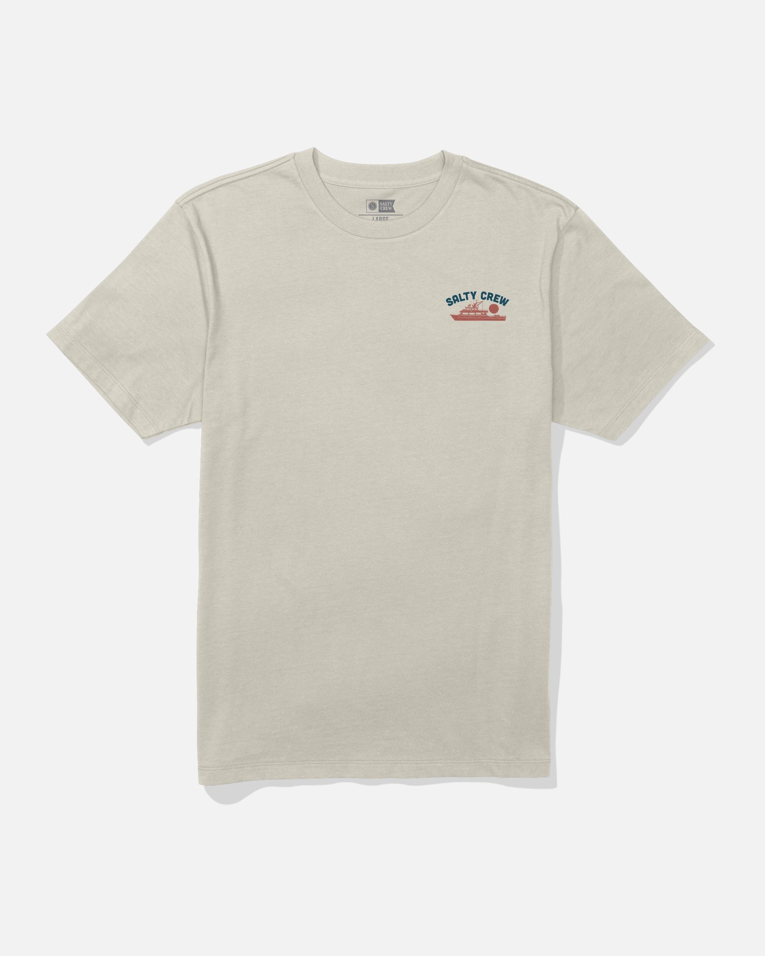 Overnight Ss Tee - Moonbeam