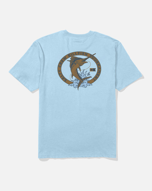 Shootout Ss Tee - Clear Sky