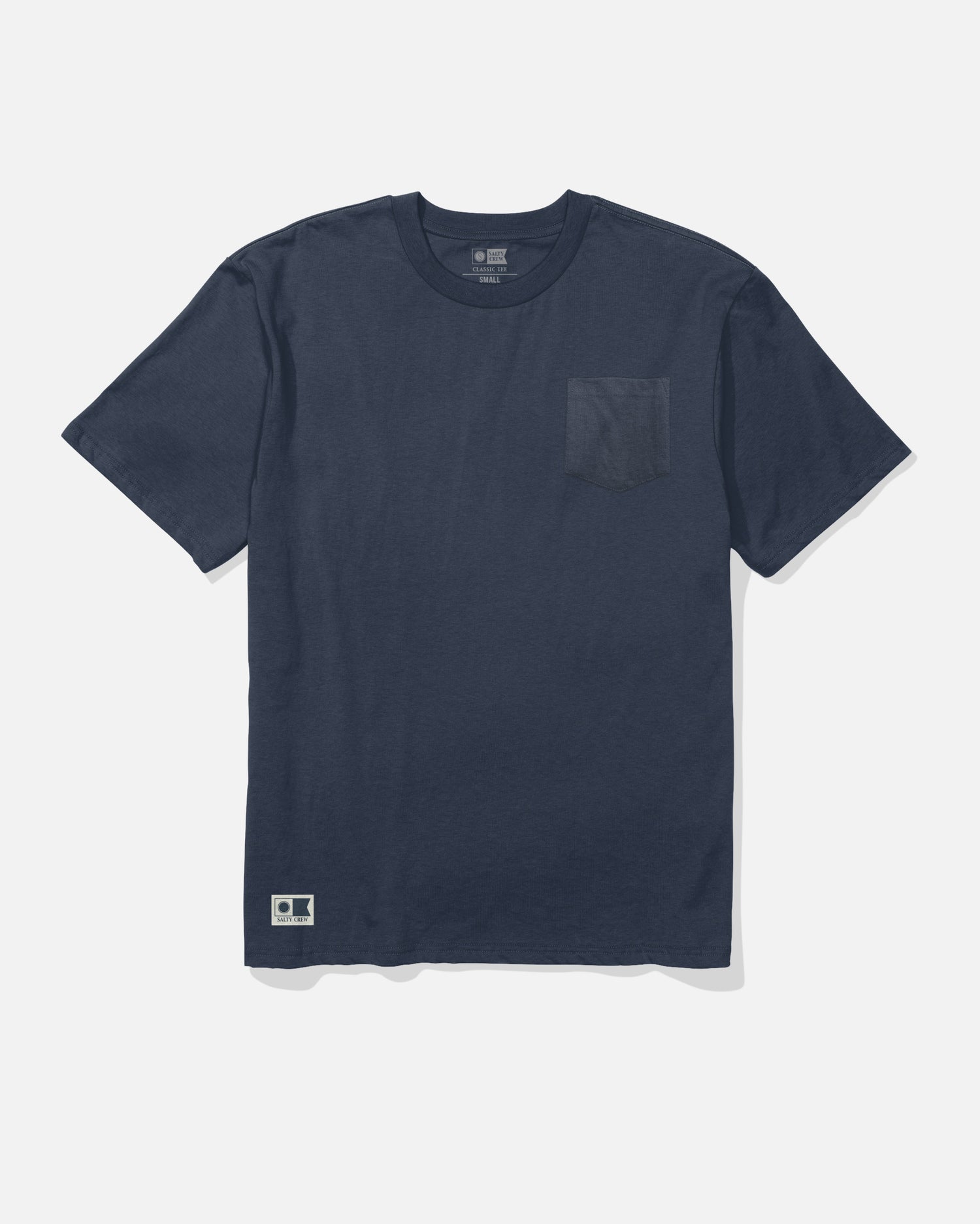 Washed Pocket Tee - Navy