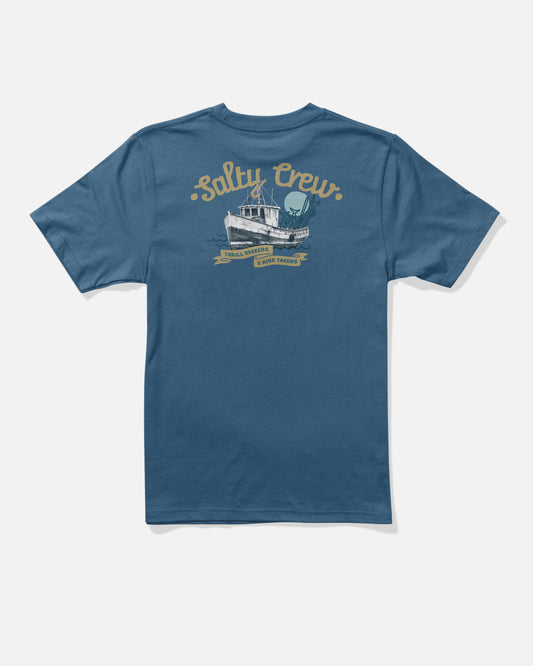 Hauler  Ss Tee Kids - Cast Blue