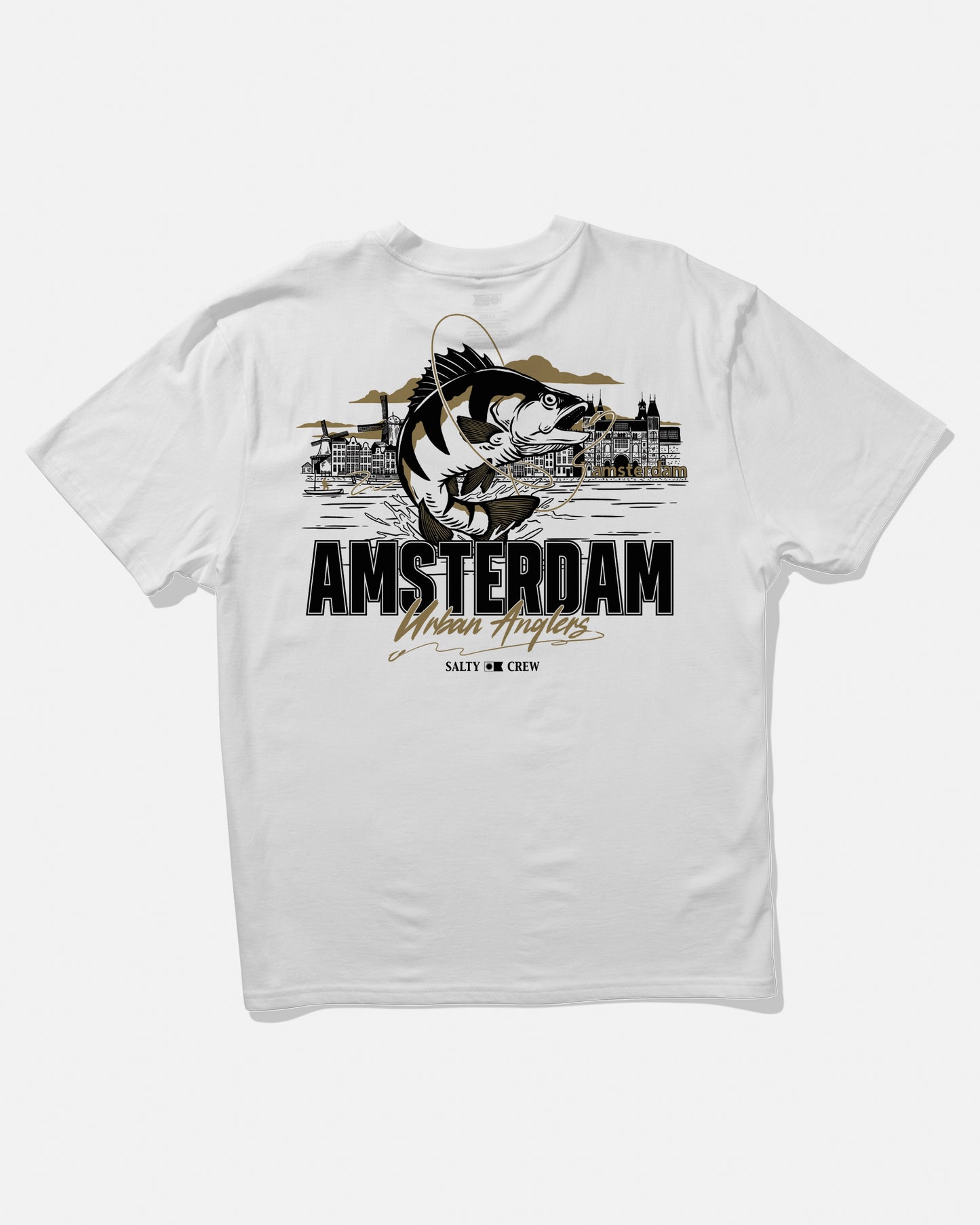 Amsterdam Urban Angler Ss Tee - White