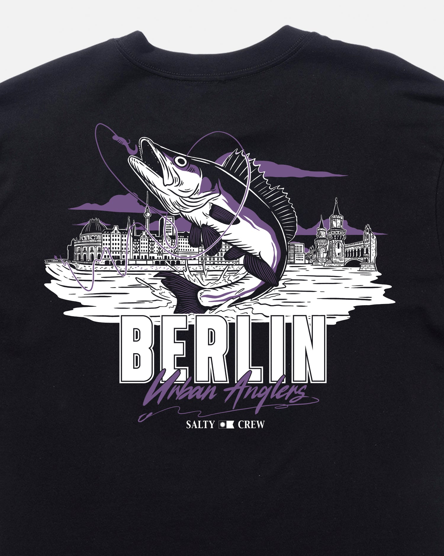 Berlin Urban Angler Ss Tee - Black