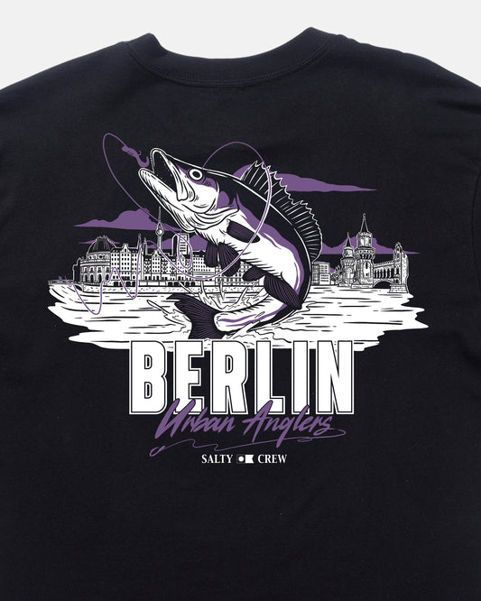 Berlin Urban Angler Ss Tee - Black