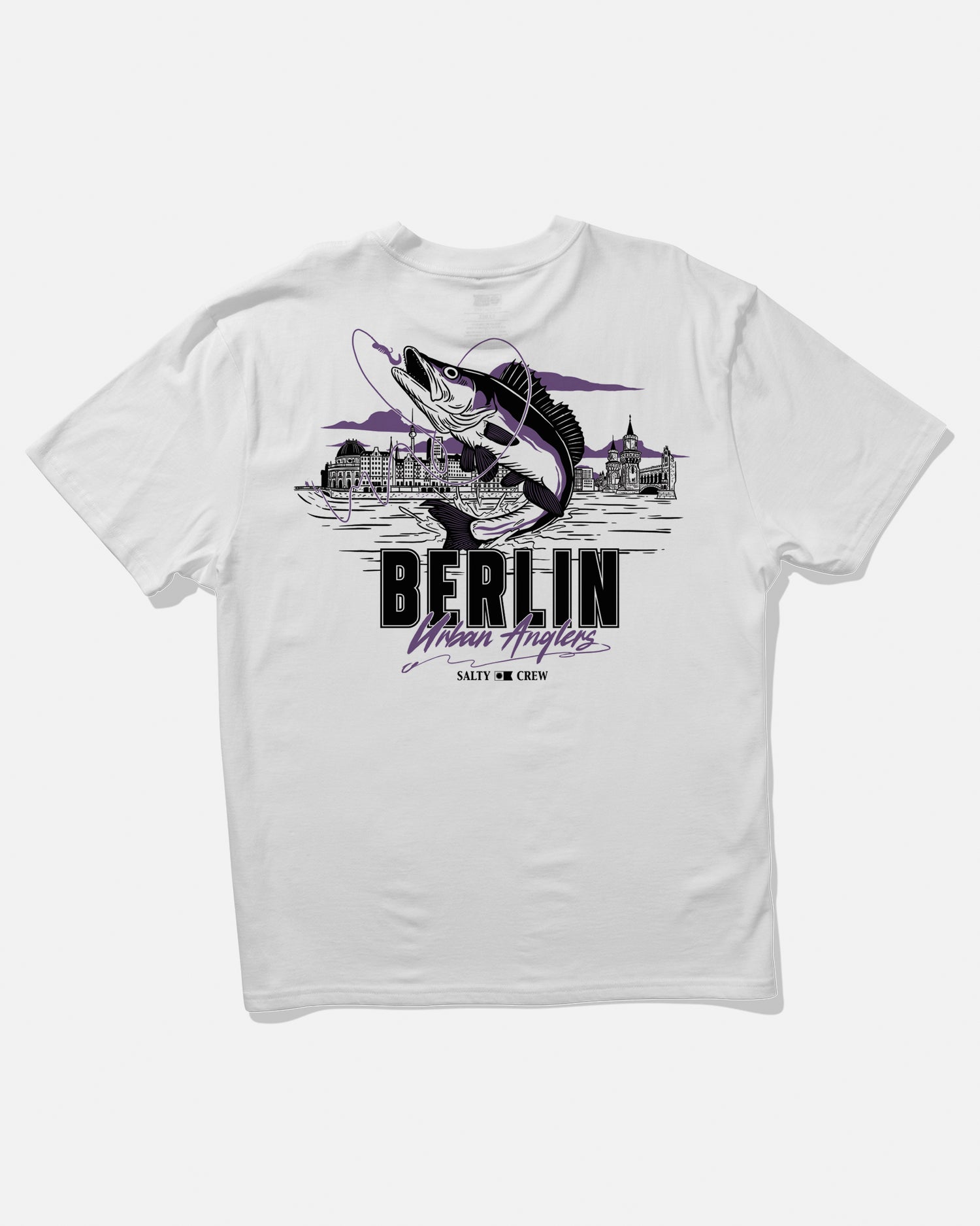 Berlin Urban Angler Ss Tee - White