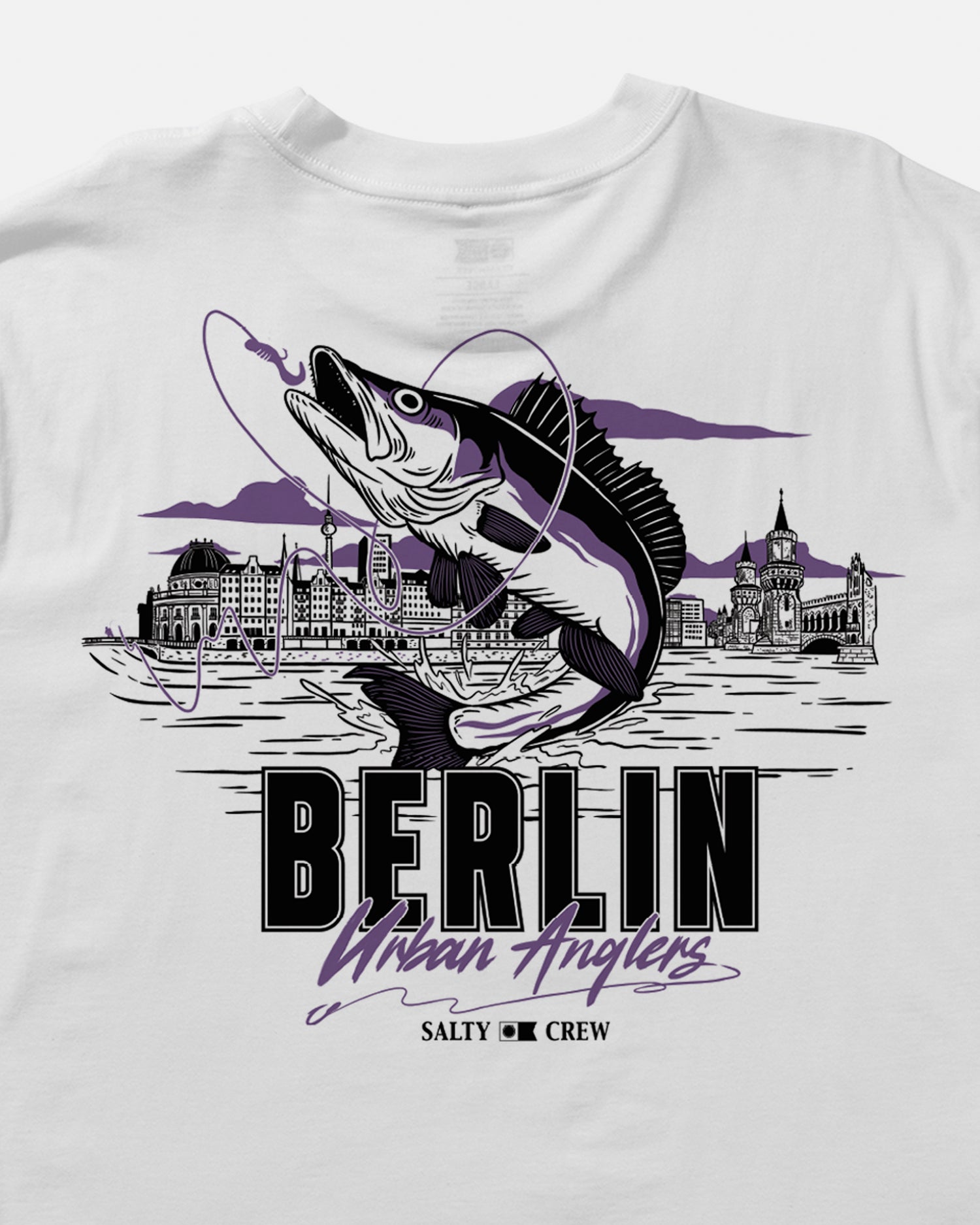 Berlin Urban Angler Ss Tee - White