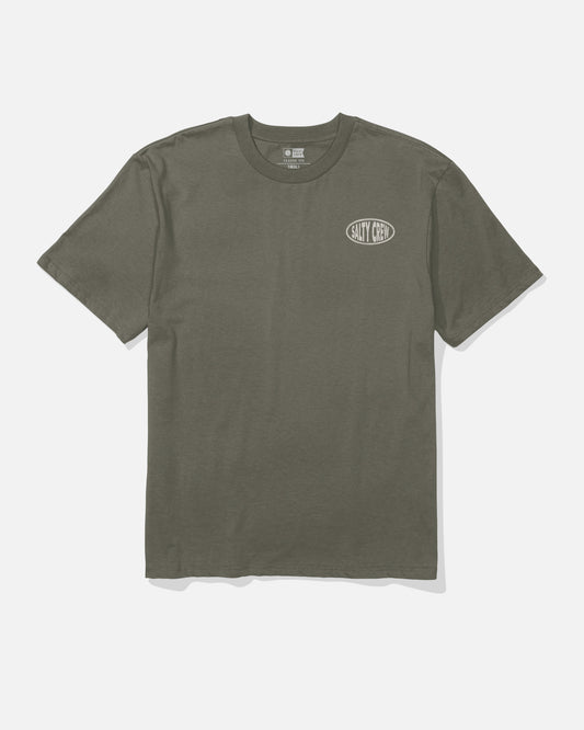 Signace Ss Tee - Dusty Olive