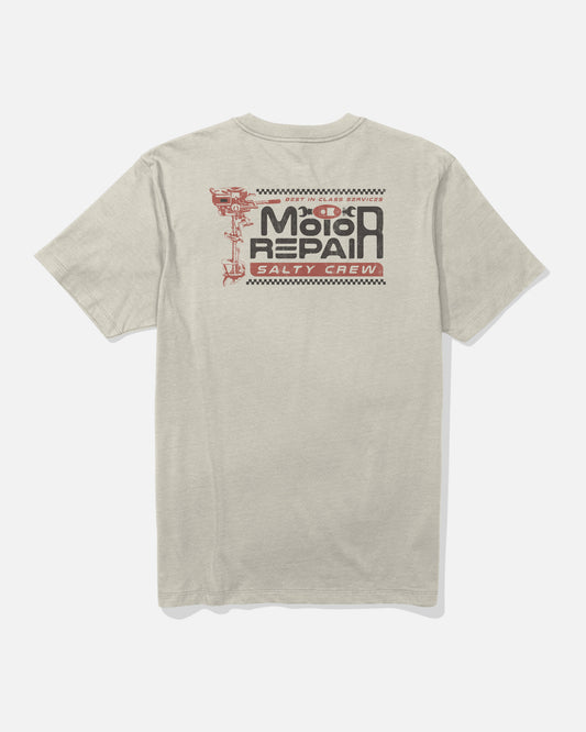 Motor Repair Ss Tee - Moonbeam