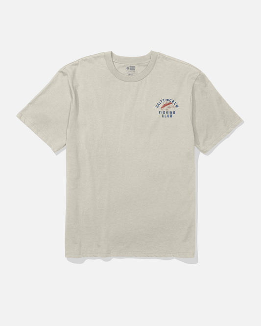 Fish Club Ss Tee - Moonbeam