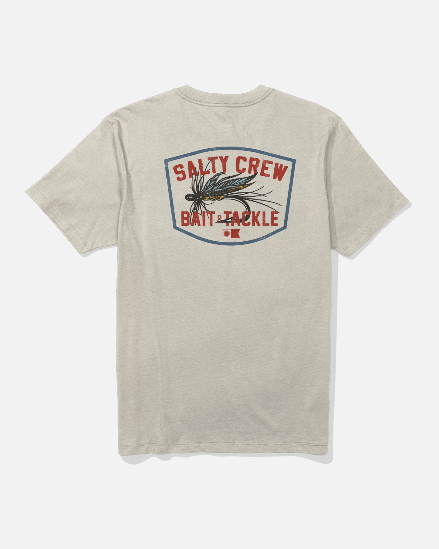 Fishing Co Ss Tee - Moonbeam