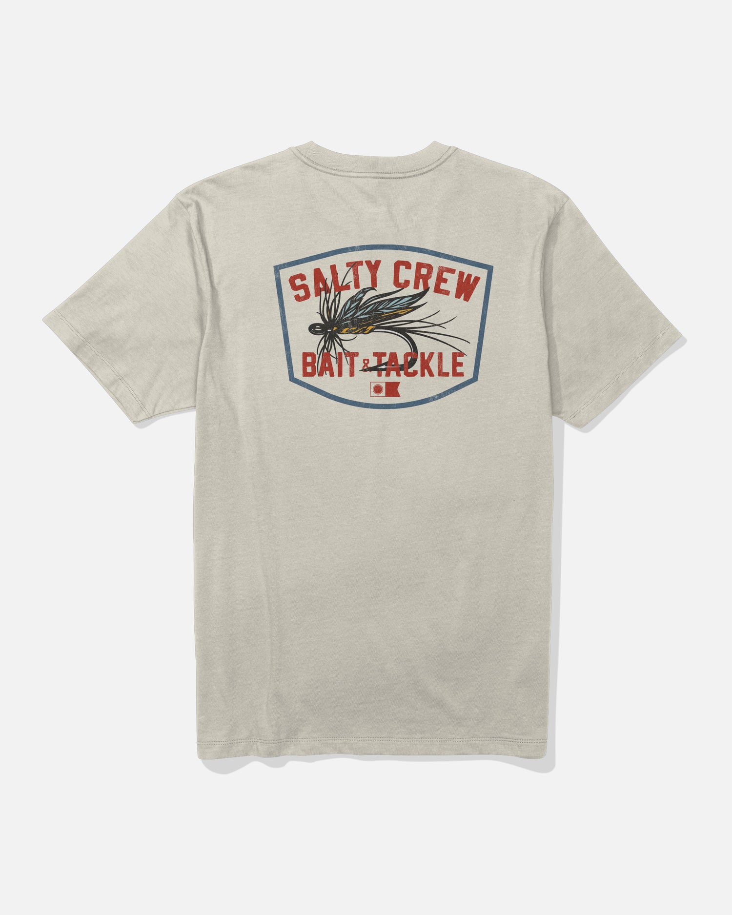Fishing Co Ss Tee - Moonbeam