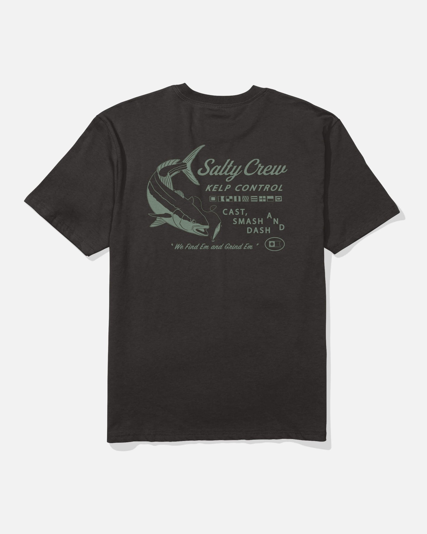Kelp Cntrl Classc Ss Tee - Black
