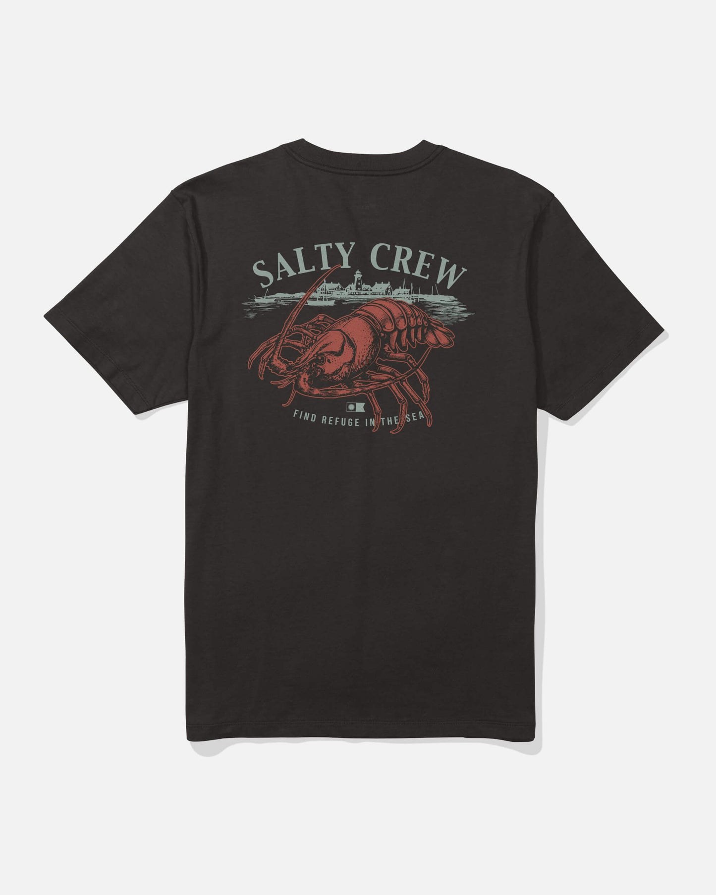 Shelled Ss Tee - Black