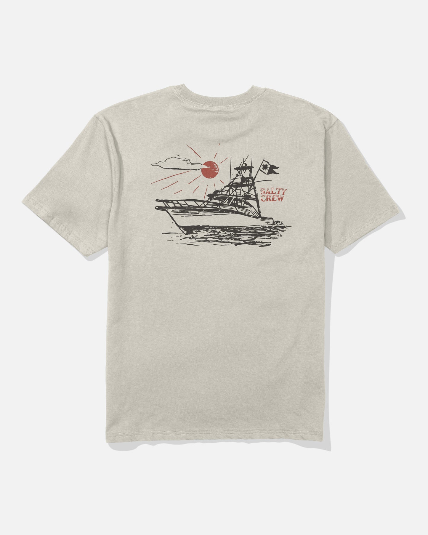 On Board S/S Tee - Moonbeam