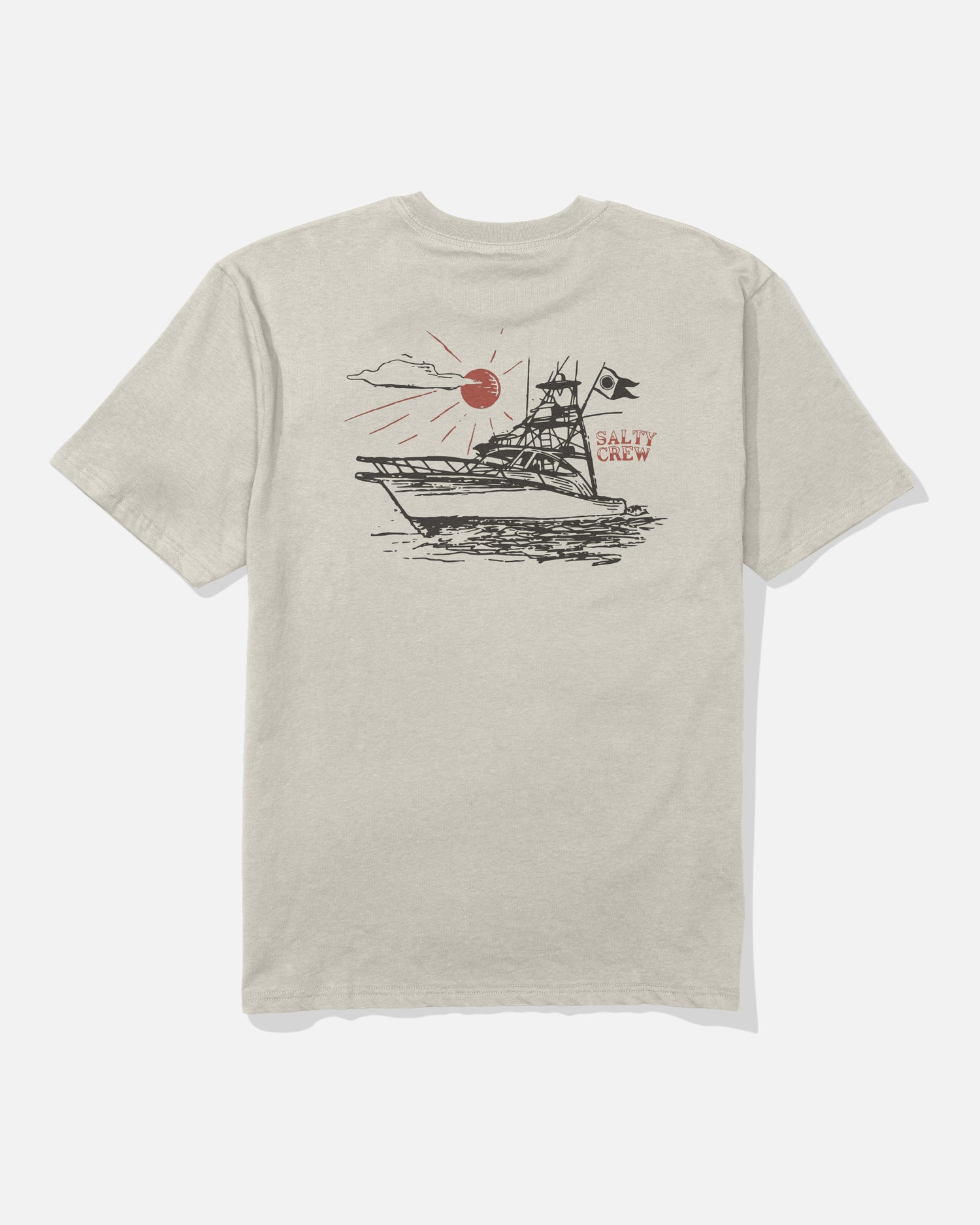 On Board S/S Tee - Moonbeam