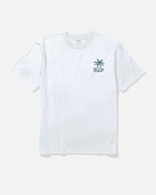 Day Off Classic Ss Tee - White