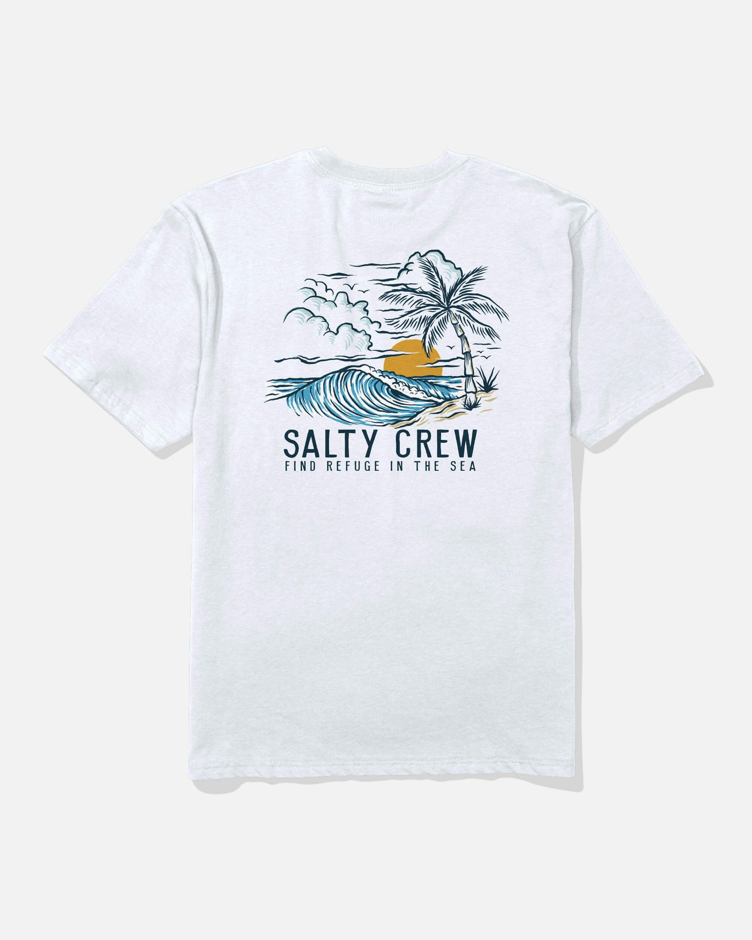 Day Off Classic Ss Tee - White