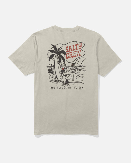 Lounge Ss Tee - Moonbeam