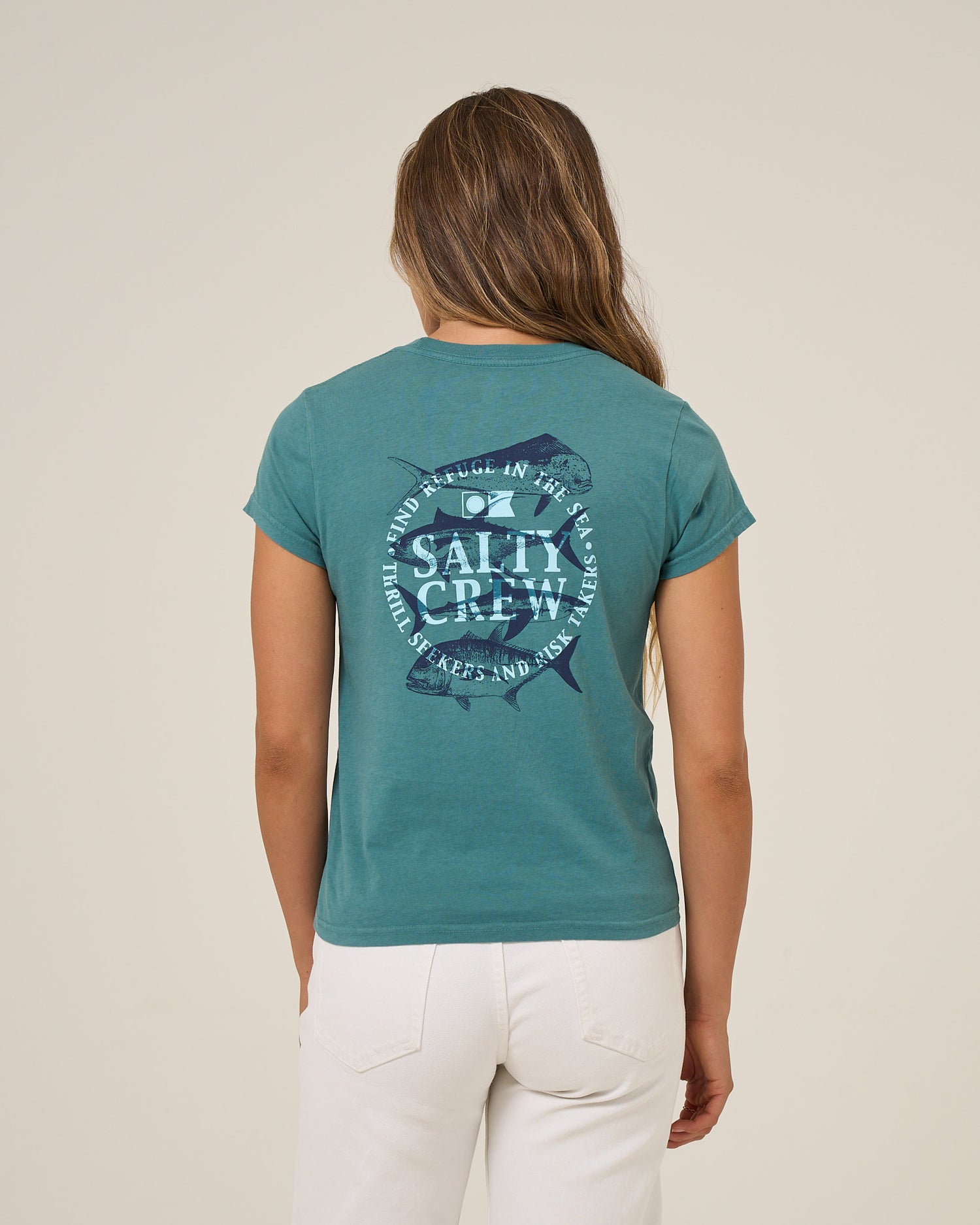 Overlay Modern Tee - Teal