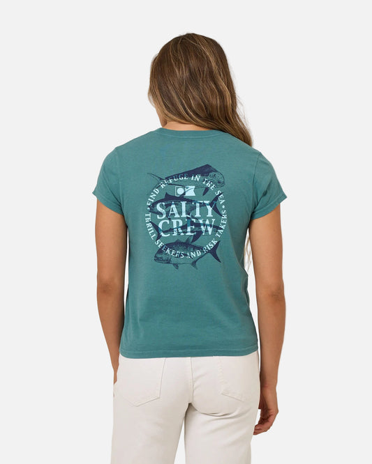 Overlay Modern Tee - Teal