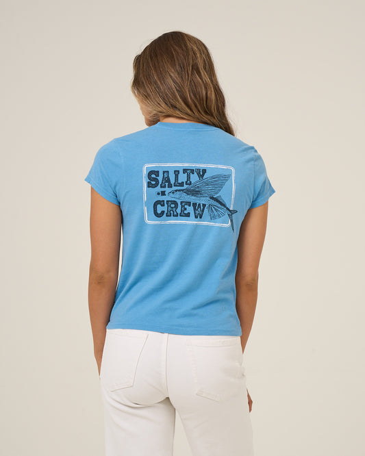 Flyer Modern Tee - Ash Blue
