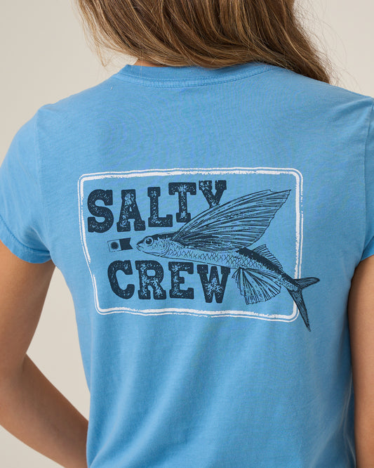 Flyer Modern Tee - Ash Blue