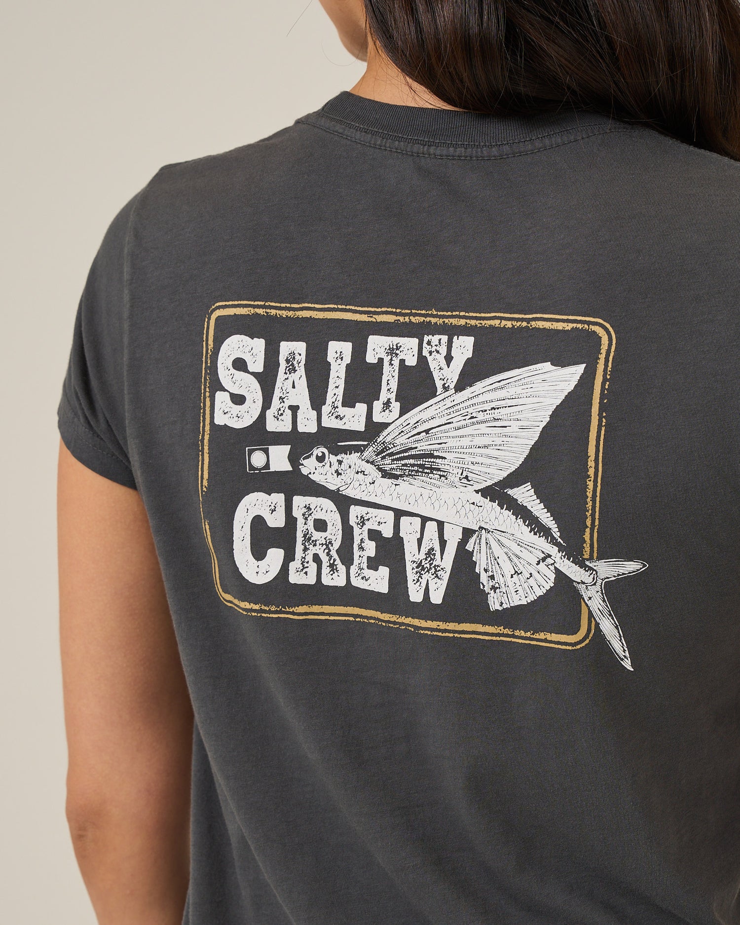 Flyer Modern Tee - Charcoal