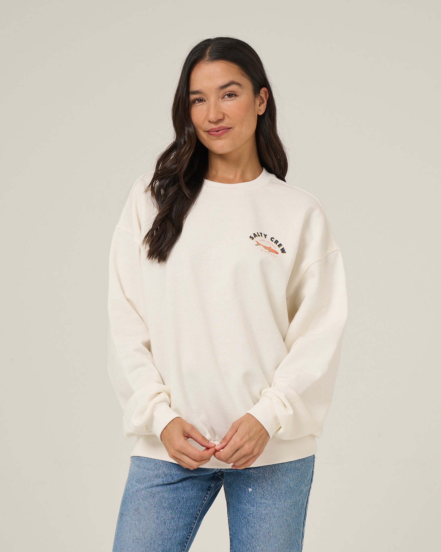Sc Tour Bf Tee - Charcoal