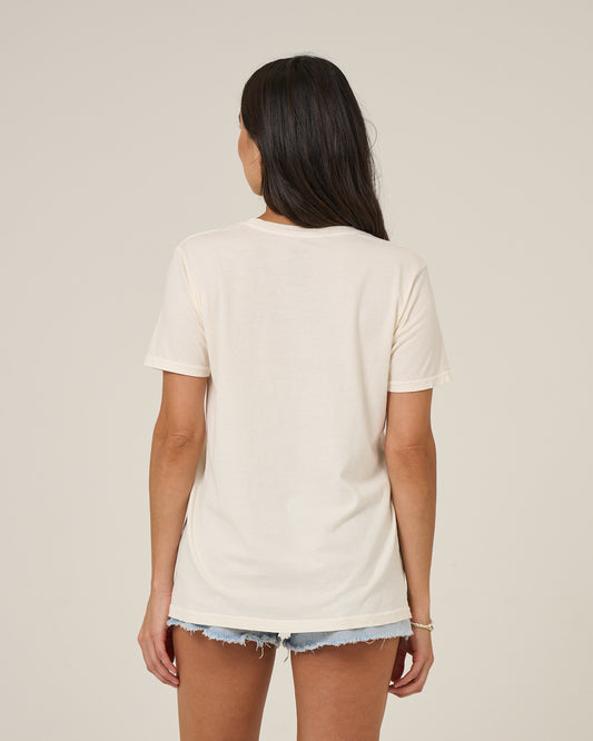 Sc Tour Bf Tee - Off White