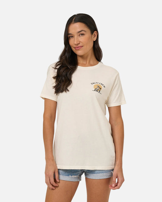 Beach Hut Bf Tee - Off White