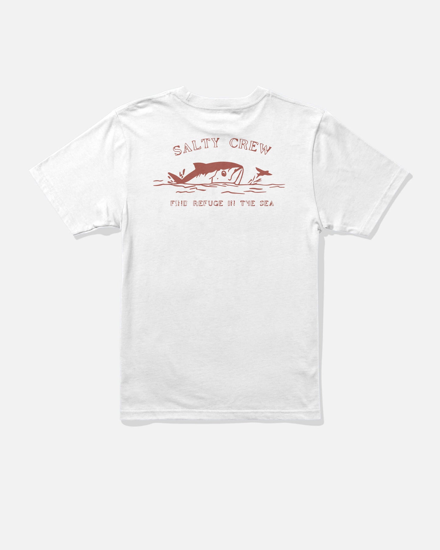 Peeked  Ss Tee Kids - White