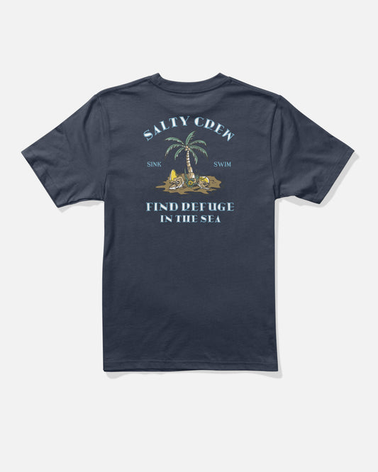 Deserted Ss Tee Kids - Navy