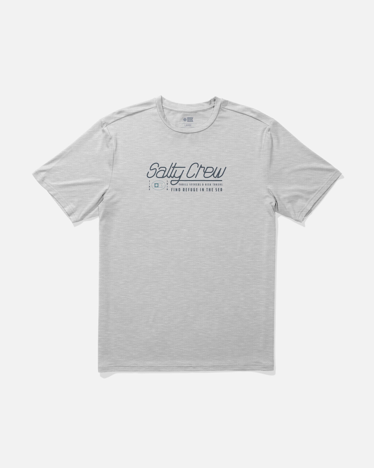 Fluid Ss Sunshirt - Grey Heather