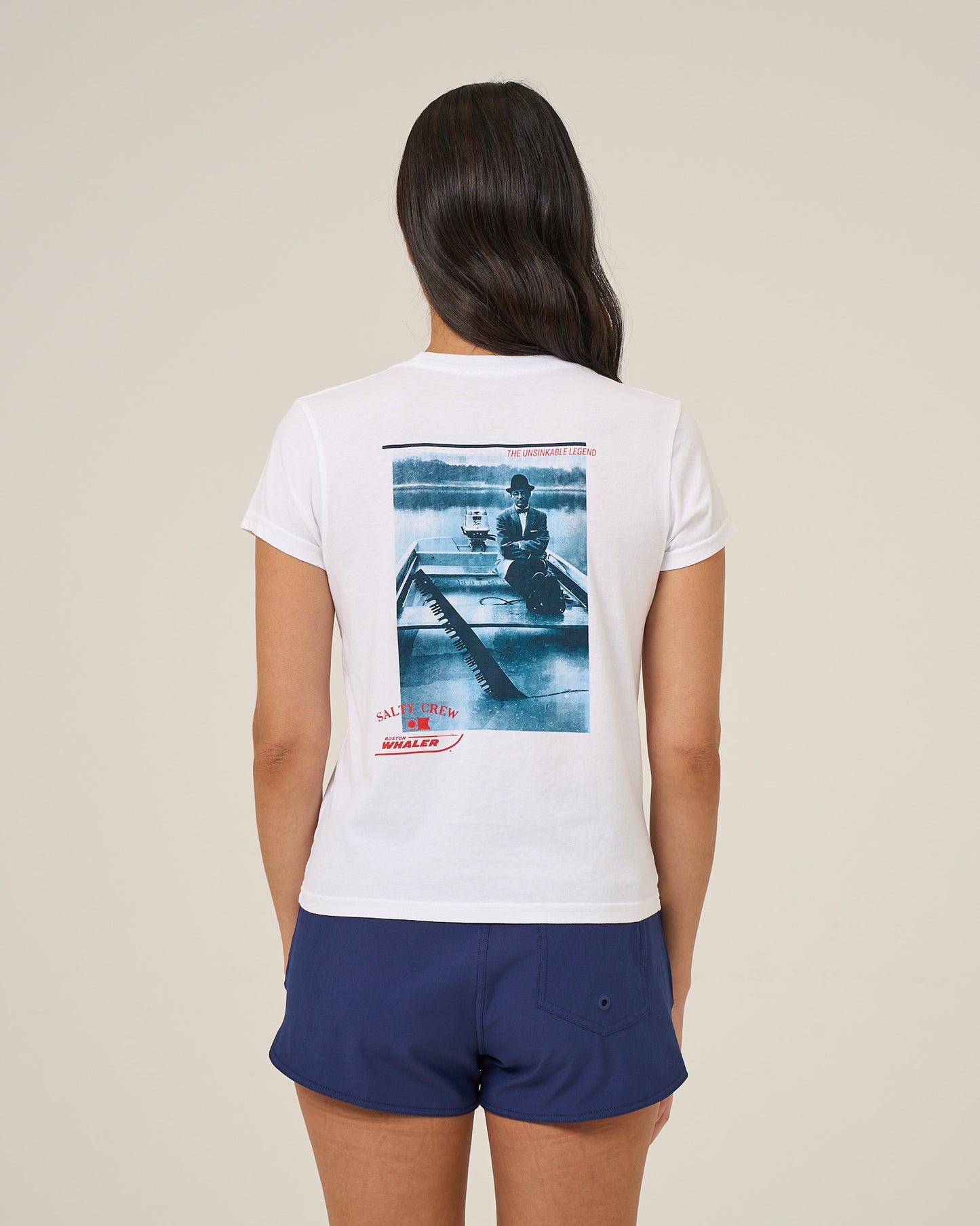 Whaler Modern Tee - White