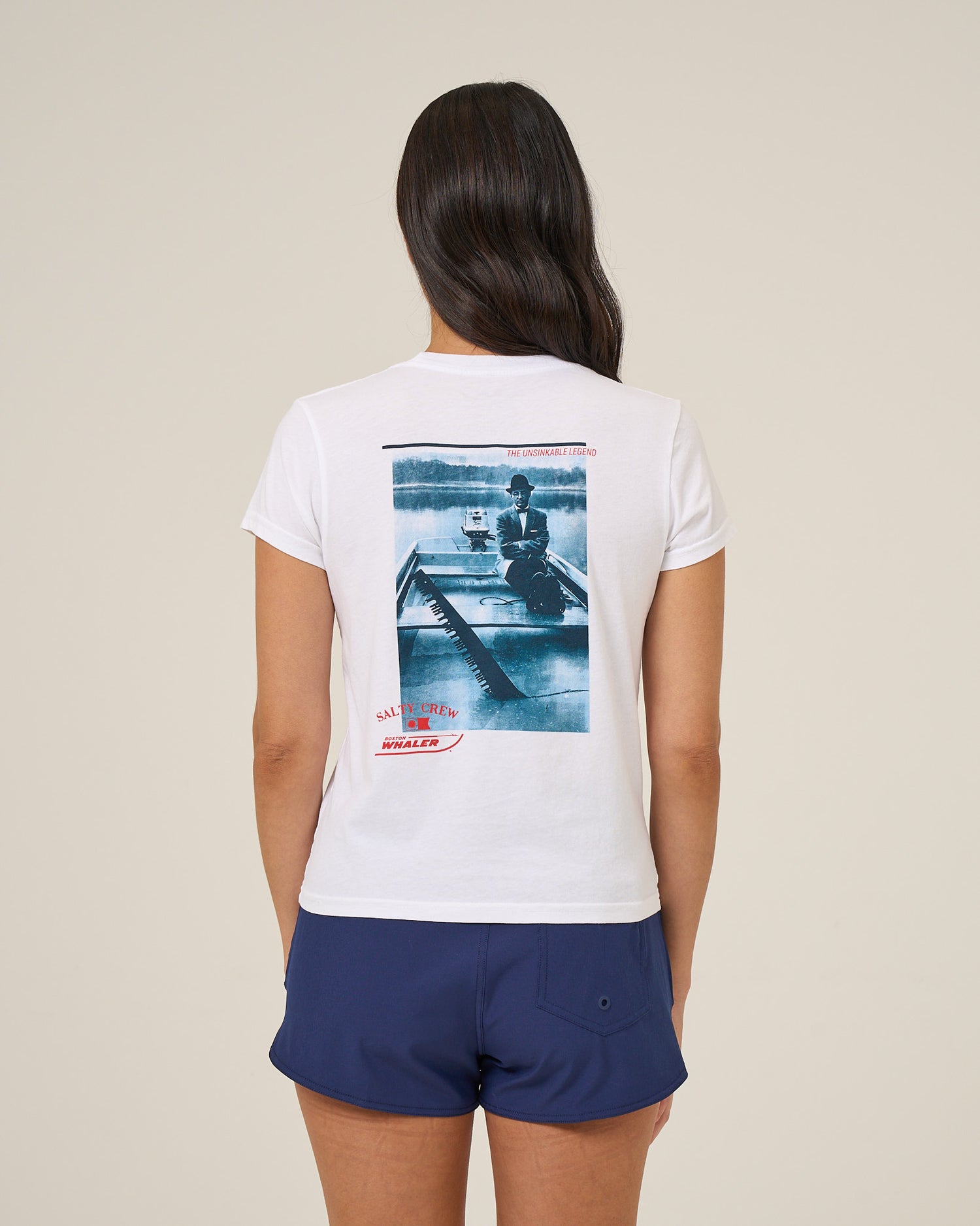 Whaler Modern Tee - White