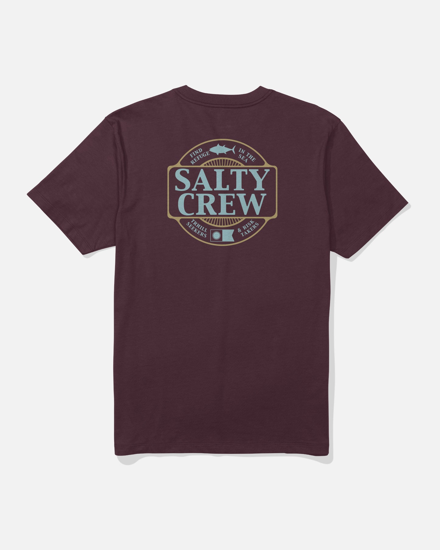 Split Up Ss Tee - Wine