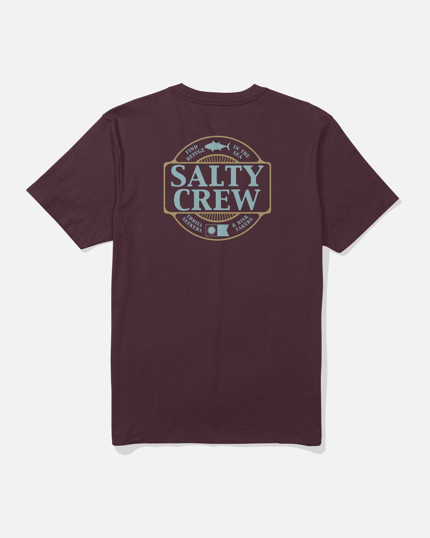 Split Up Ss Tee - Wine