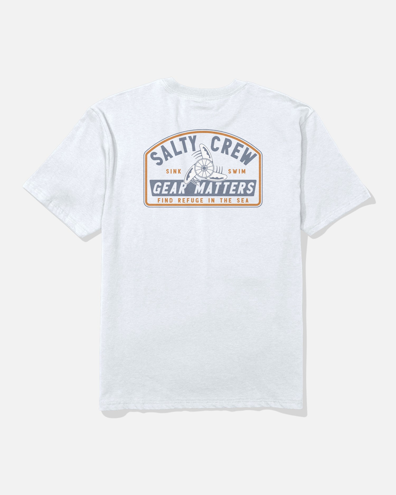 Gear Shop  Ss Tee - White