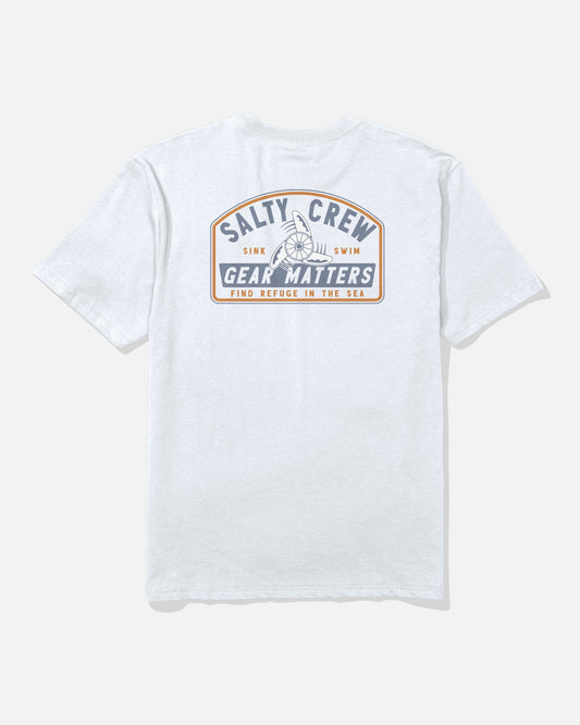 Gear Shop  Ss Tee - White