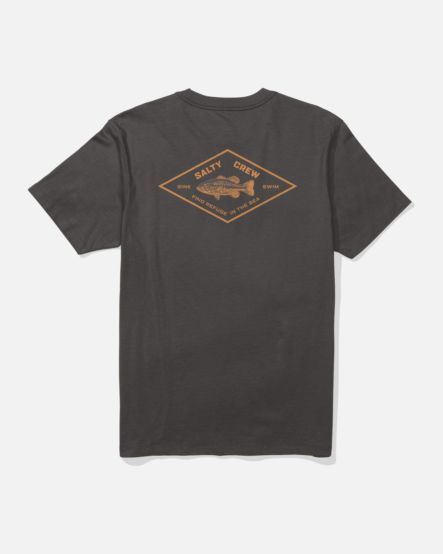 Diamond Bass Ss Tee - Dark Grey