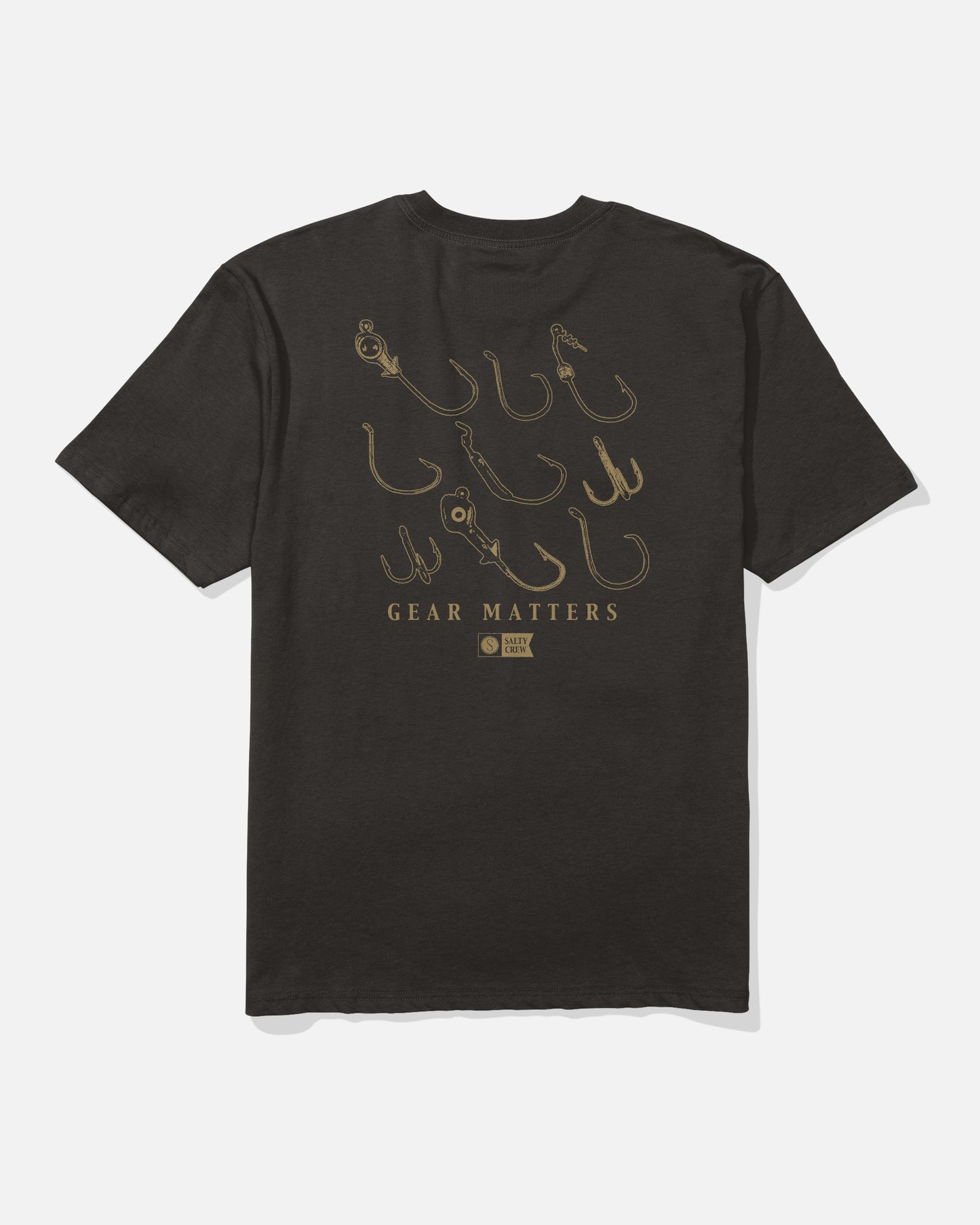 Fish Gear Ss Tee - Black