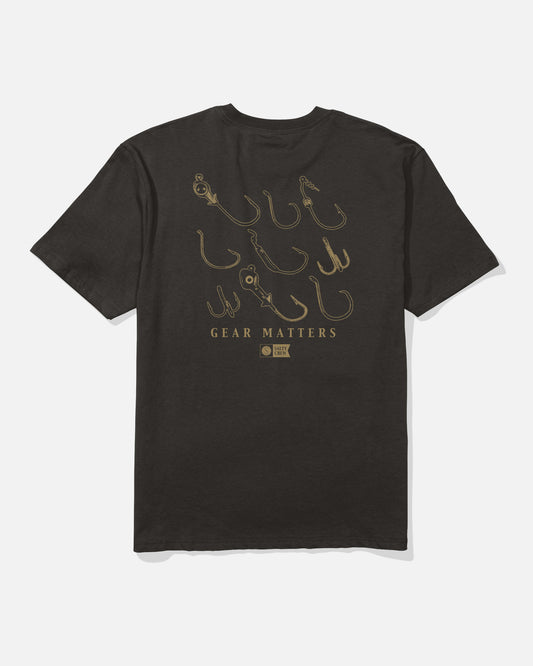 Fish Gear Ss Tee - Black