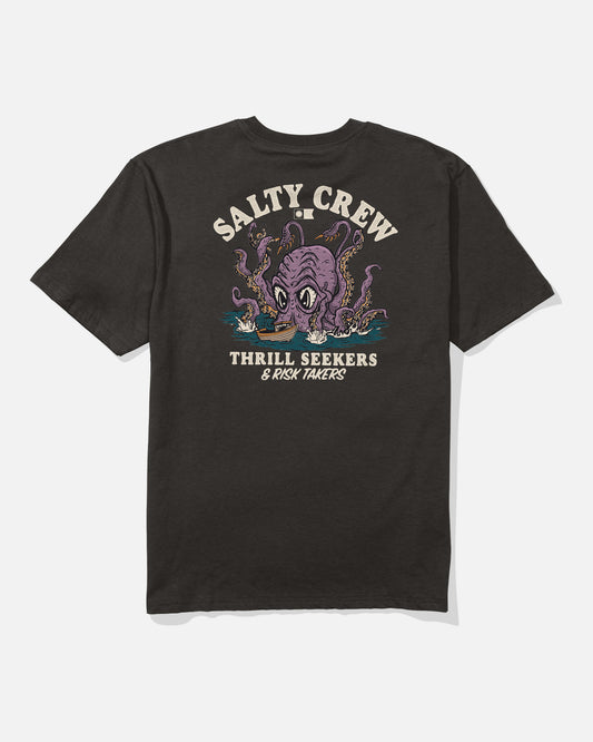 Kraken Monst Ss Tee - Black