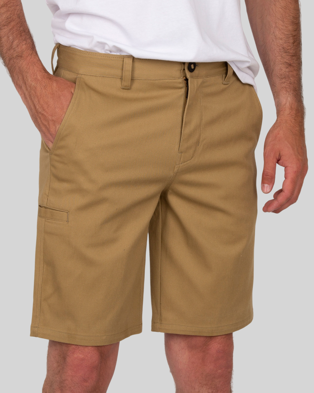 Deckhand Chino Walkshort - Abbigliamento da lavoro marrone