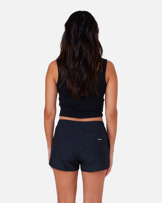 Salty Crew Womens - Beacons Black Short